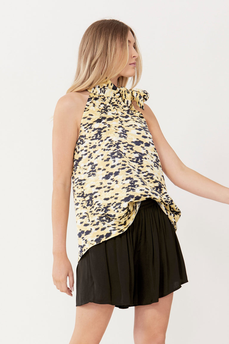 [TEST] Melissa Tie Neck Top