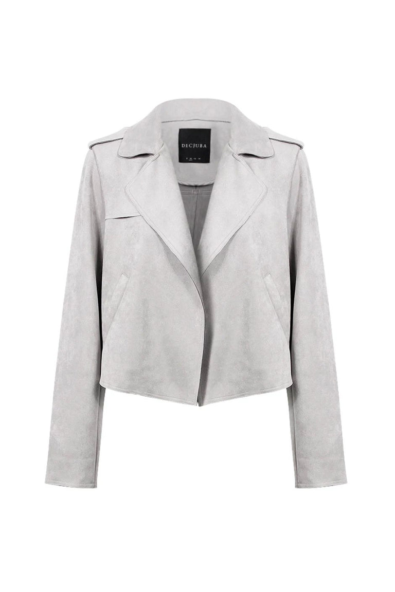 [TEST] Lola Suedette Crop Trench
