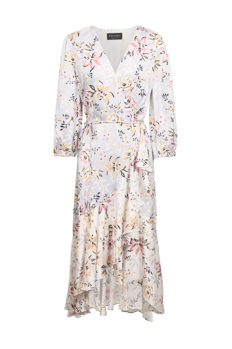 [TEST] Charlotte Ruffle Wrap Dress