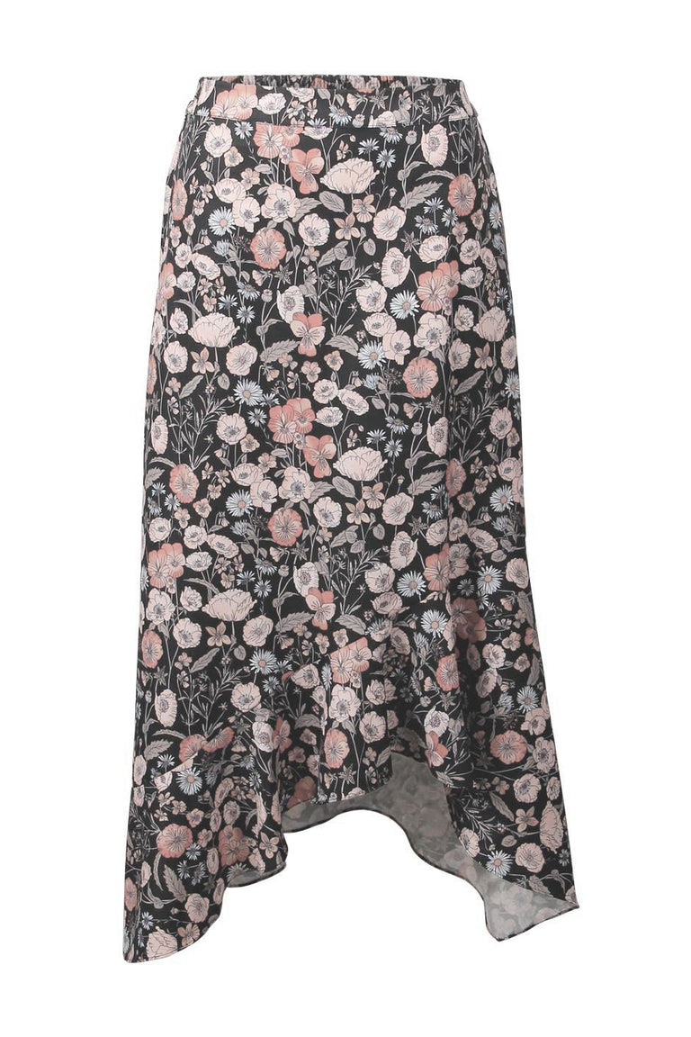 [TEST] Karla Ruffle Hem Midi Skirt