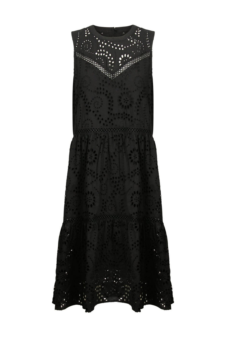 [TEST] Georgia Broderie Midi Dress
