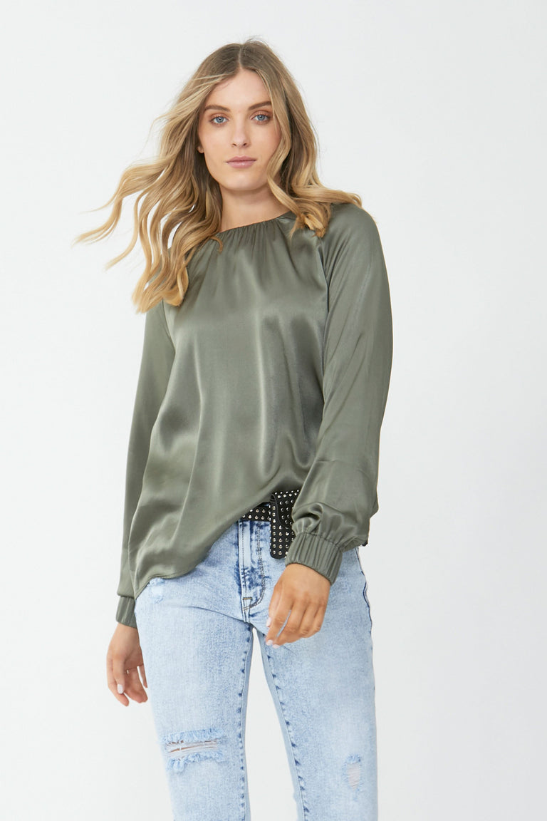 [TEST] Phoebe Satin Blouse