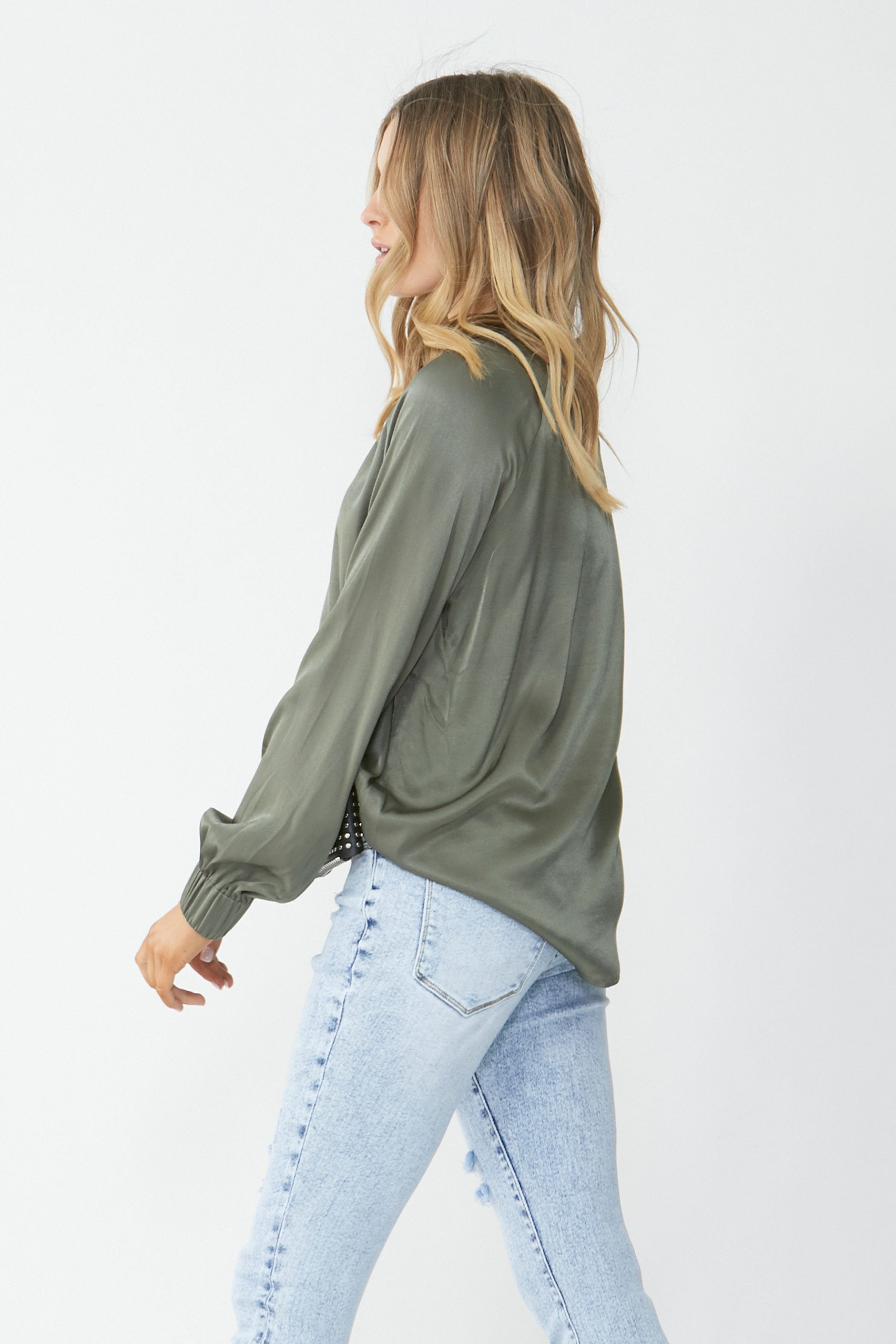 [TEST] Phoebe Satin Blouse