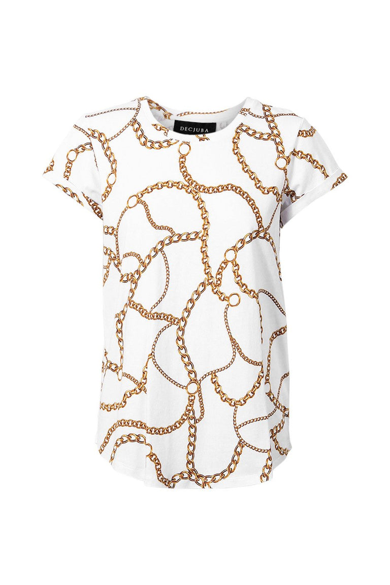 [TEST] Chain Print Tee