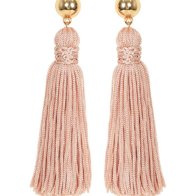 [TEST] Alexa Detailed Tassel Earrings