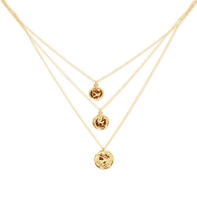 [TEST] 3 Layered Allie Coin Necklace