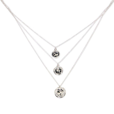 [TEST] 3 Layered Allie Coin Necklace