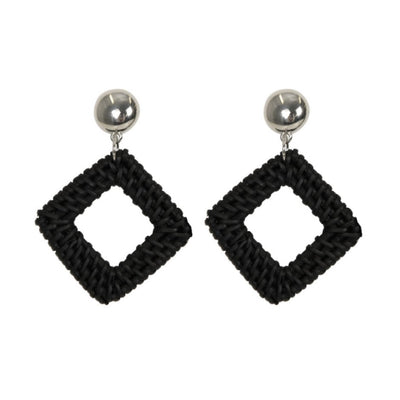 [TEST] Diamond Weave Earrings