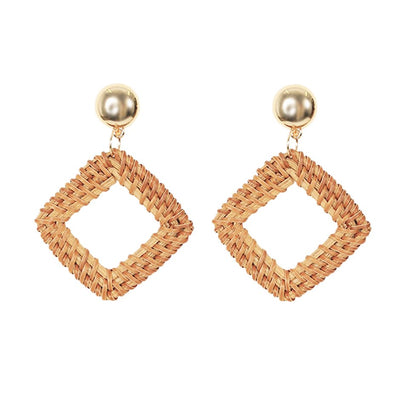 [TEST] Diamond Weave Earrings