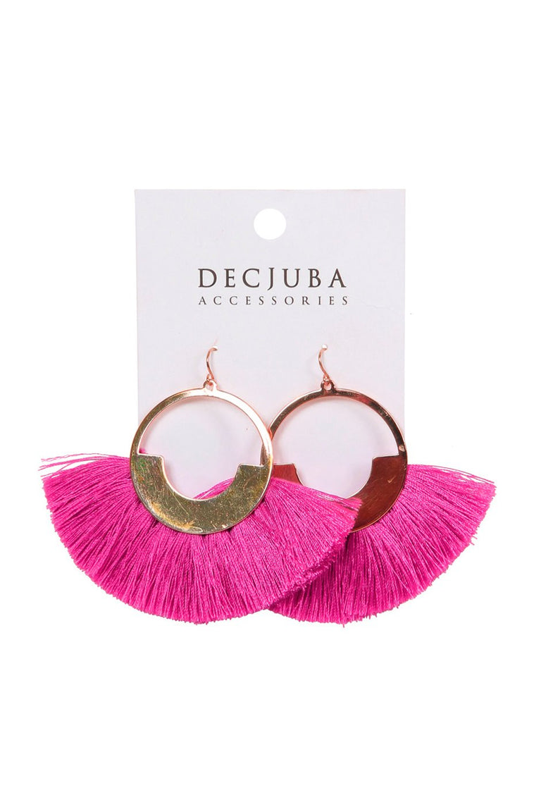 [TEST] Nicole Tassel Earrings