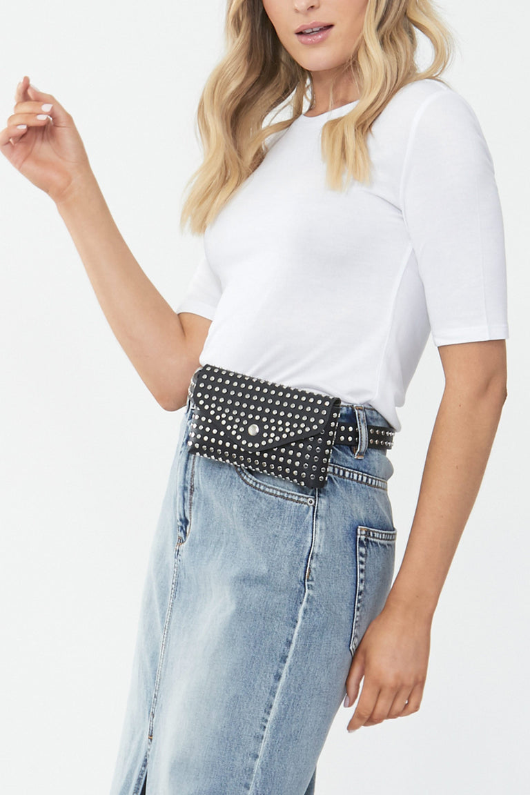 [TEST] Studded Envelope Belt Bag