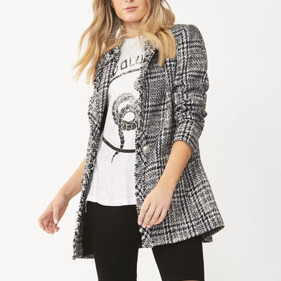 [TEST] Nolita Textured Check Blazer
