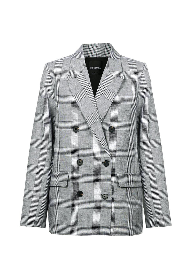 [TEST] Manhattan Check Blazer