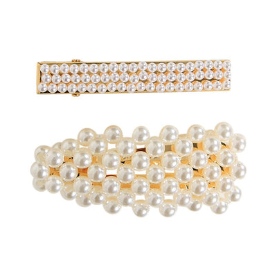 [TEST] Pearl Variety Hair Clip 2 Pack