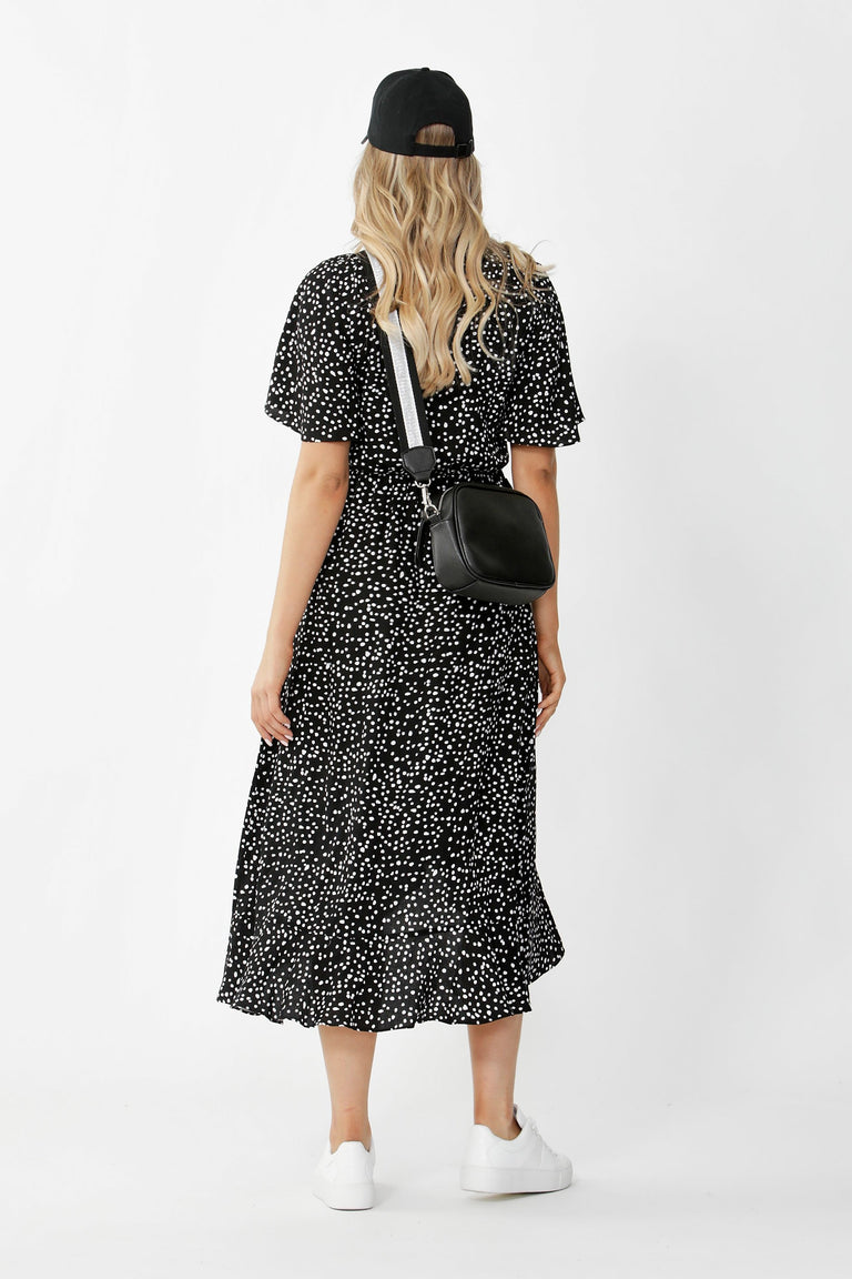 [TEST] Hailee Wrap Midi Dress