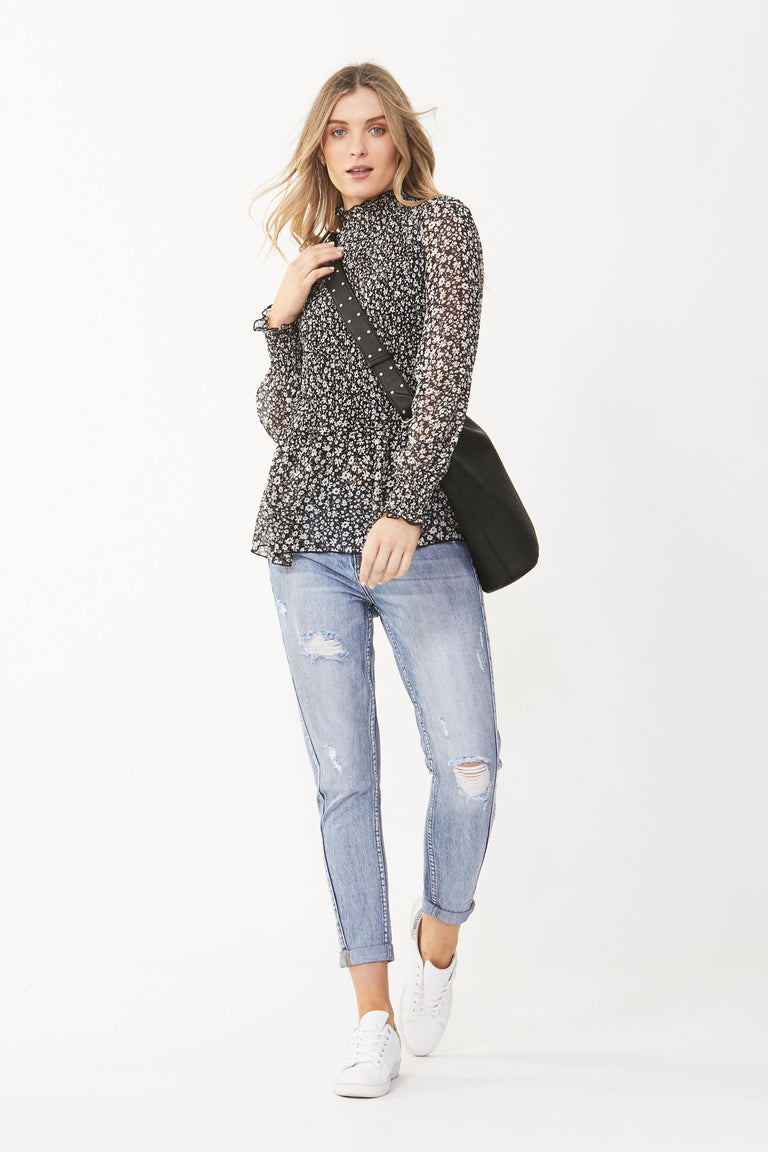 [TEST] Estelle Shirred Blouse