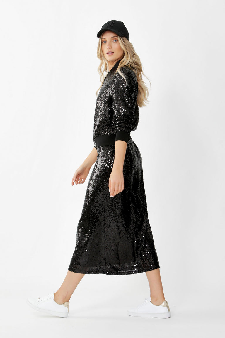 [TEST] Marilyn Sequin Midi Skirt