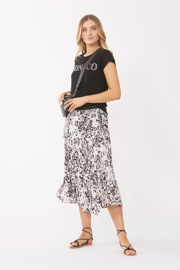 [TEST] Lilly Pleated Midi Skirt