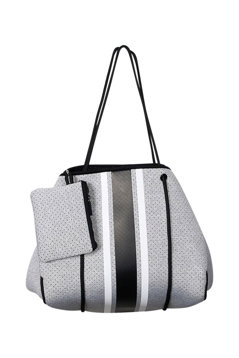 [TEST] Luxe Stripe Neoprene Tote