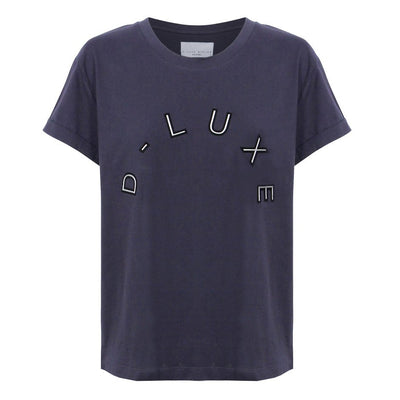 [TEST] Luxe Stacked Logo Print Tee