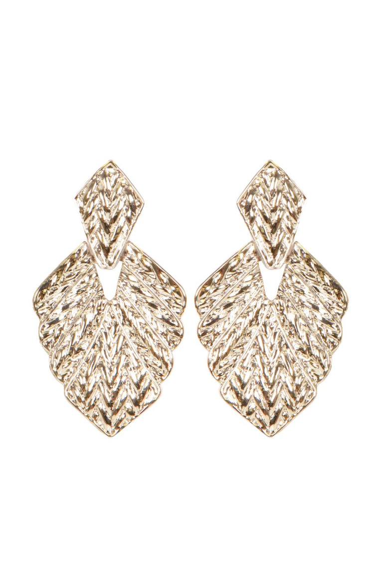 [TEST] Olive Metal Earrings