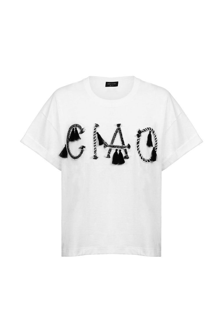 [TEST] Ciao Embellished Tee