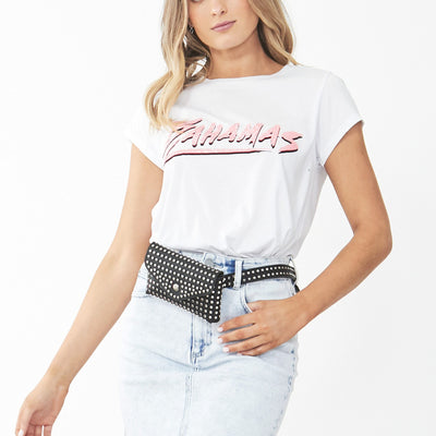 [TEST] Bahamas Stud Neon Tee