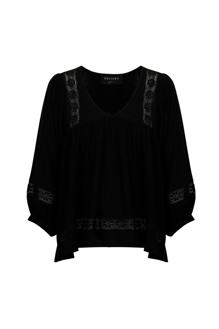 [TEST] Lottie Lace Insert Blouse