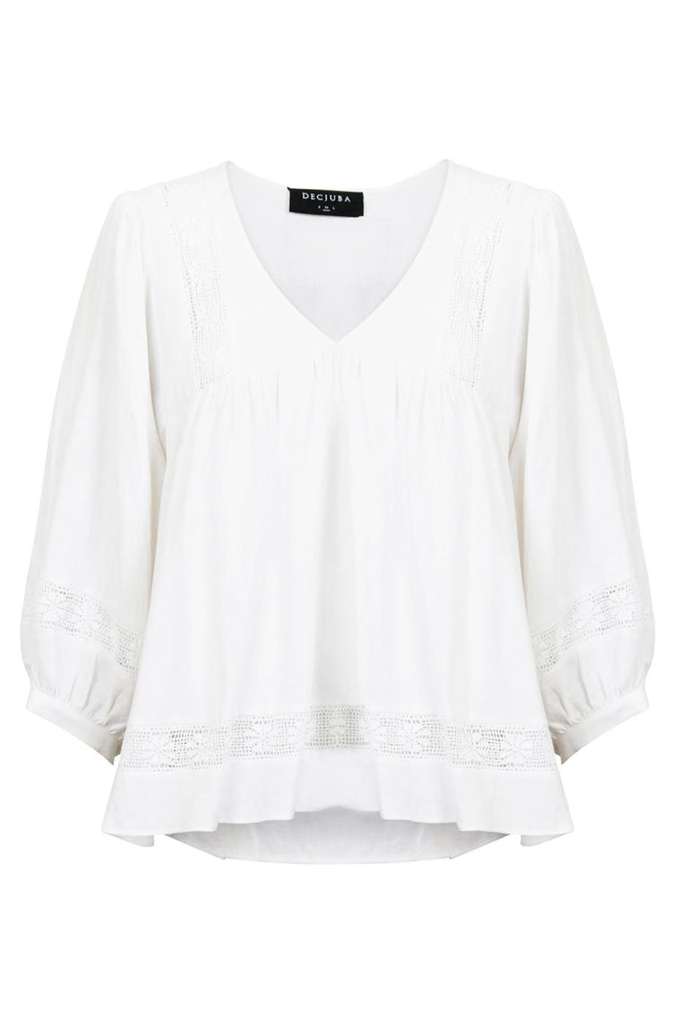 [TEST] Lottie Lace Insert Blouse