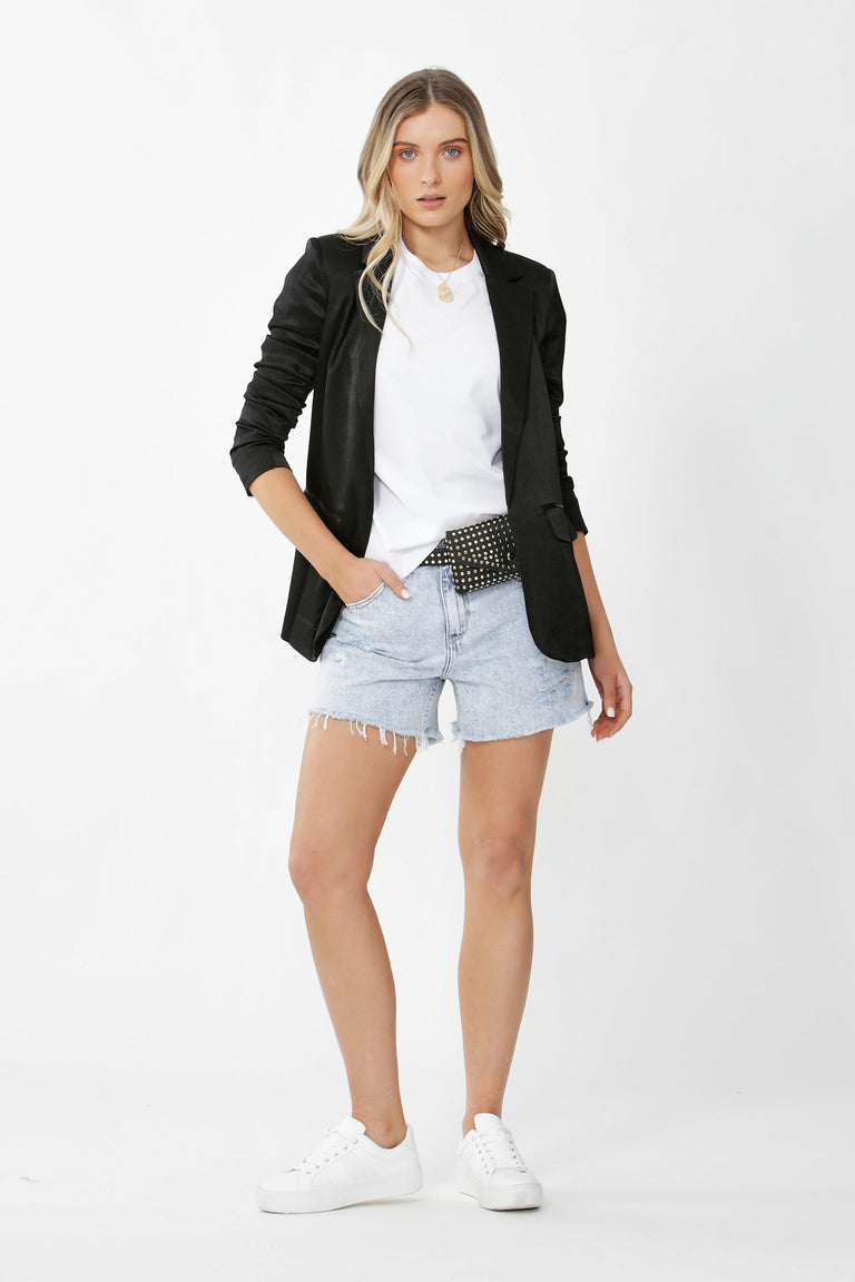 [TEST] Maddie Satin Blazer