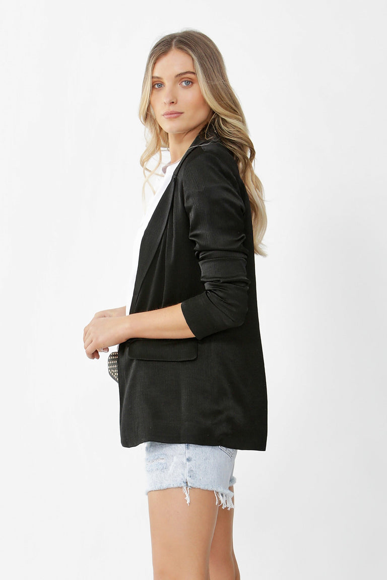 [TEST] Maddie Satin Blazer