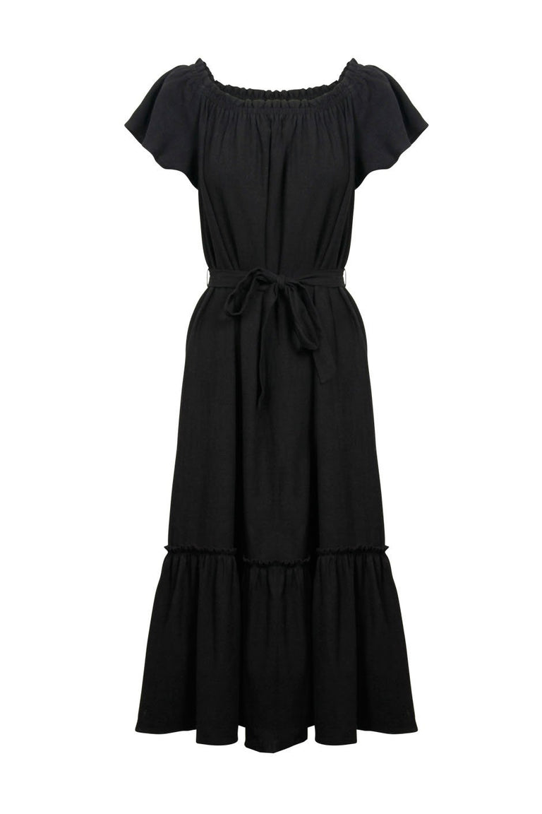 [TEST] Liv Linen Off Shoulder Dress
