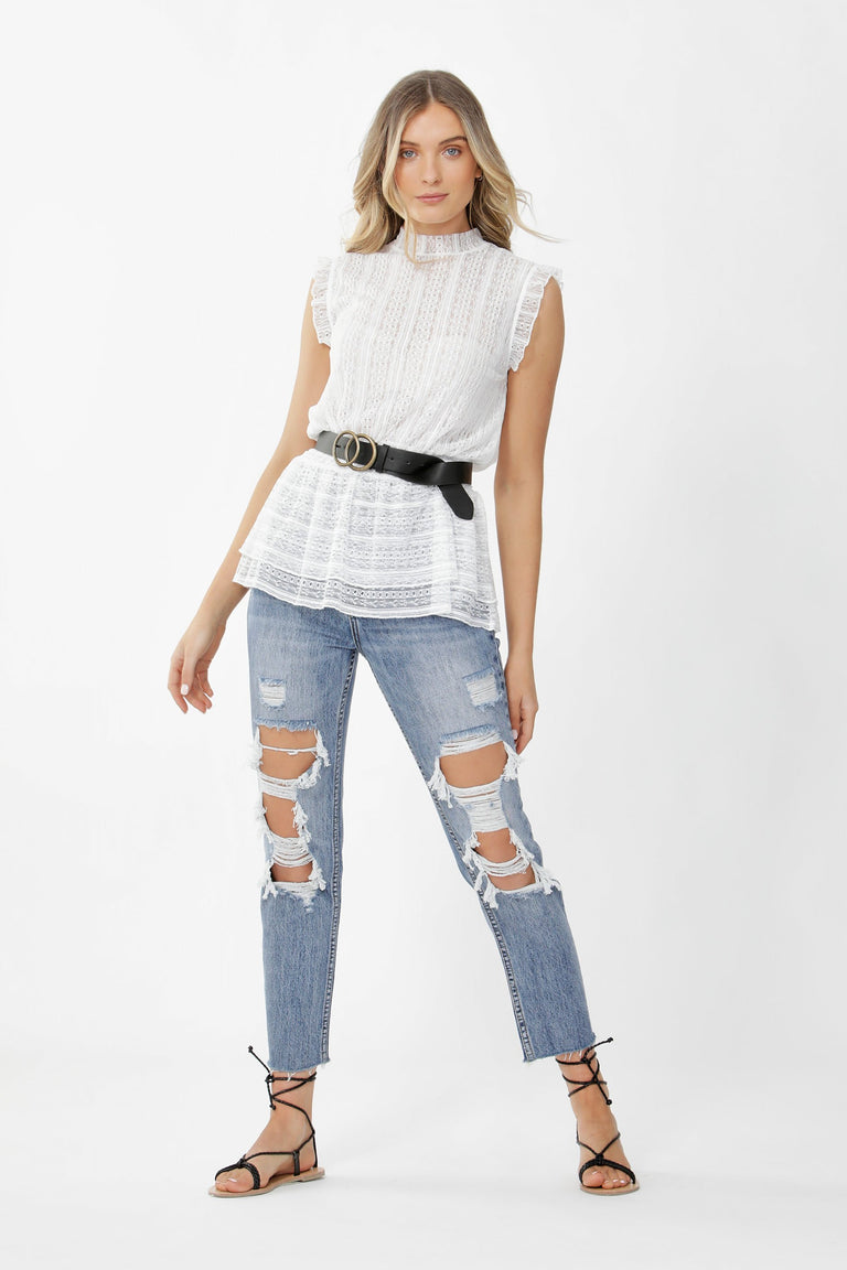 [TEST] Olivia Lace Tank
