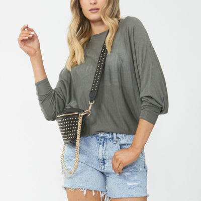 [TEST] Sara Dolman Sleeve Knit