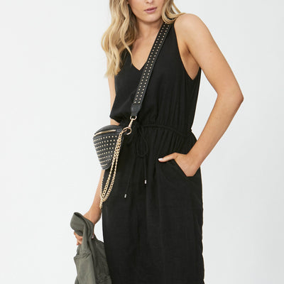 [TEST] Mexico Linen Drawstring Dress