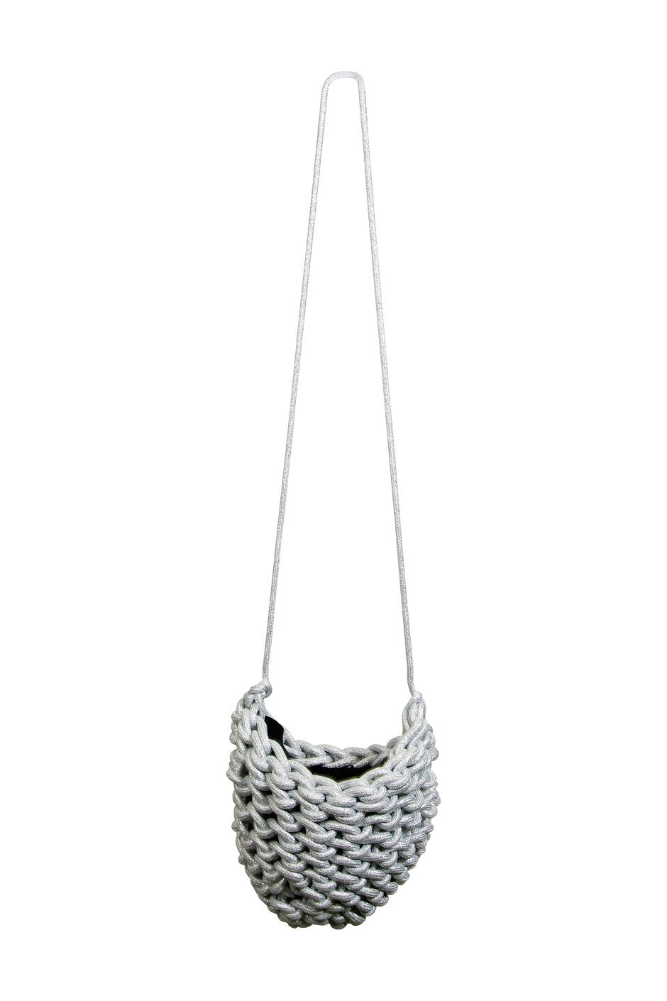 [TEST] Metallic Weave Bag