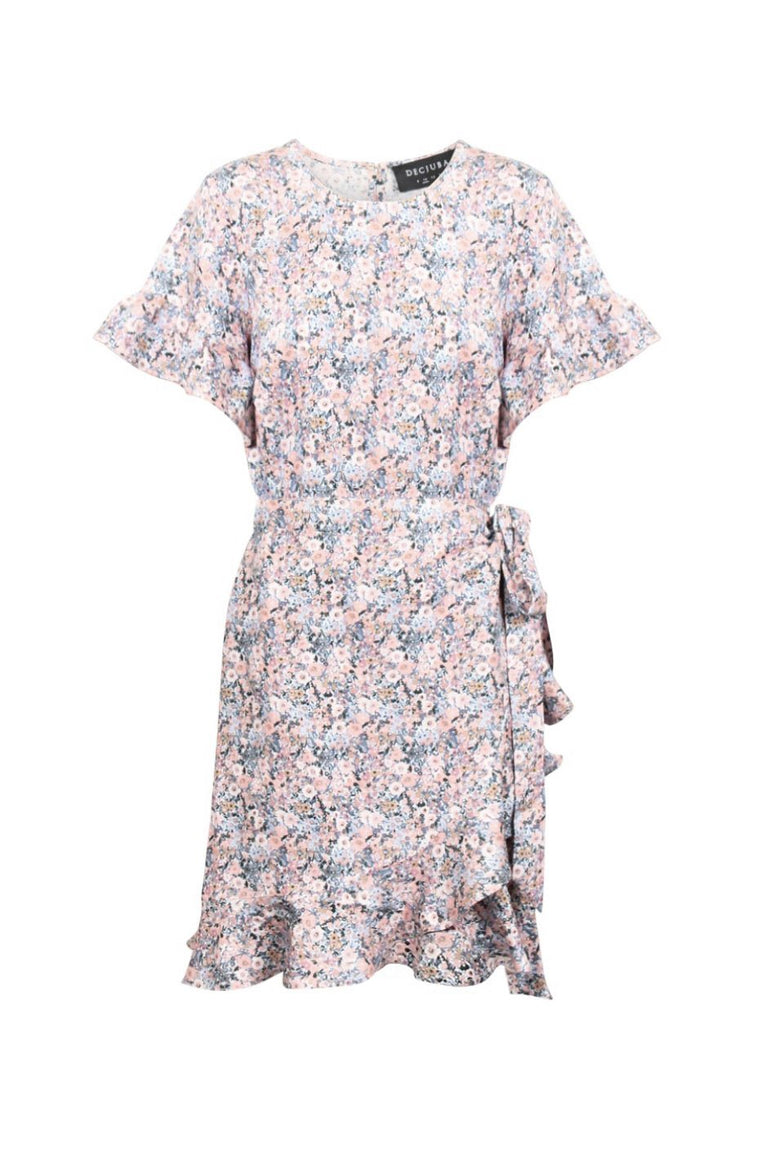 [TEST] Maya Short Sleeve Ruffle Dress
