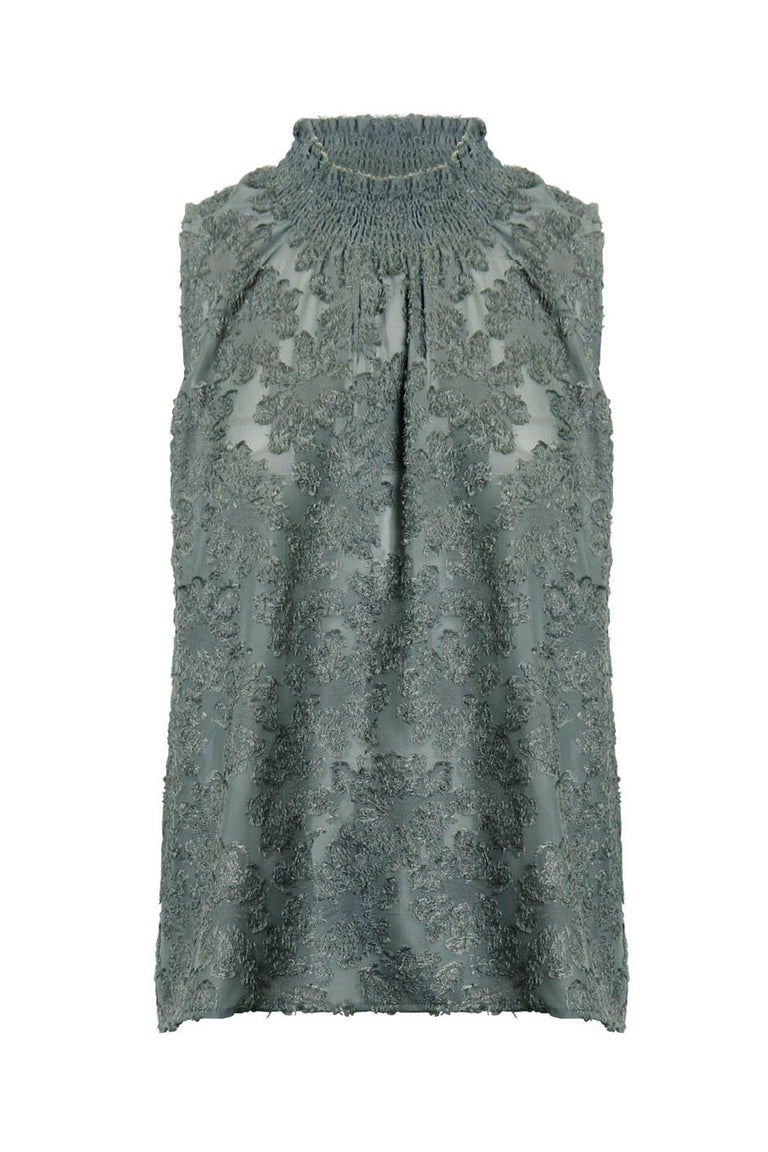 [TEST] Bella Sleeveless Burnout Top