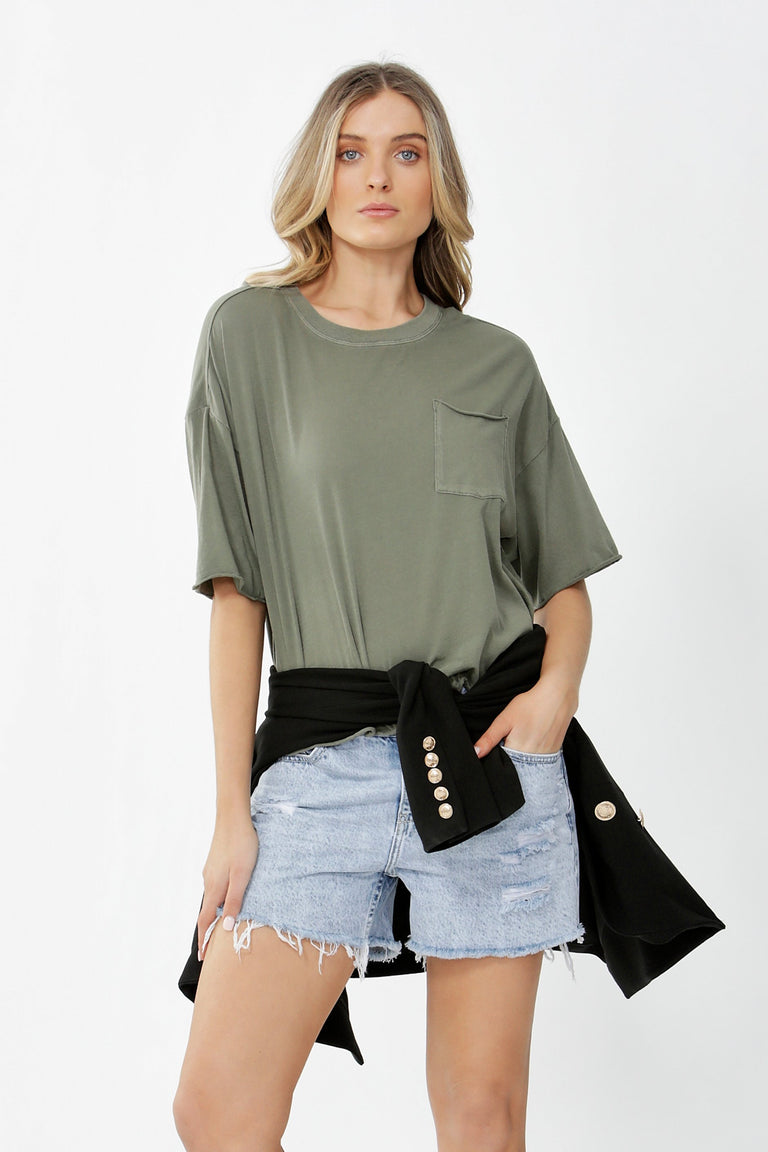 [TEST] Mara Boxy Pocket Tee