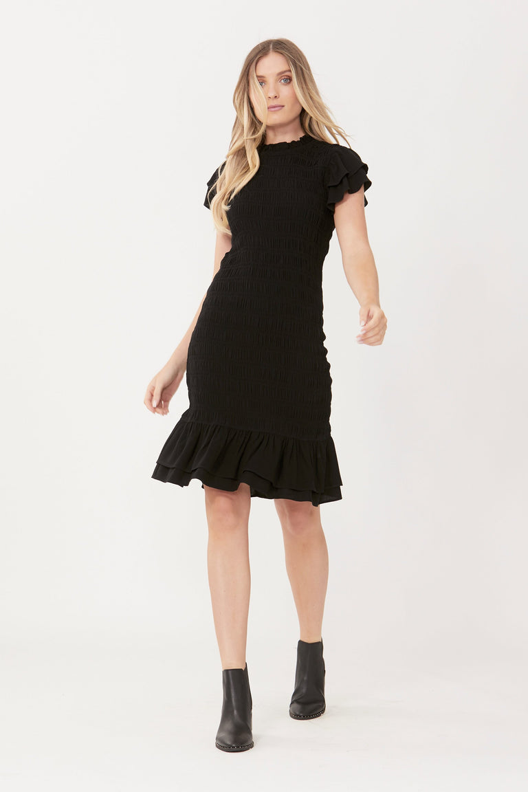 [TEST] Lou Shirred Mini Dress