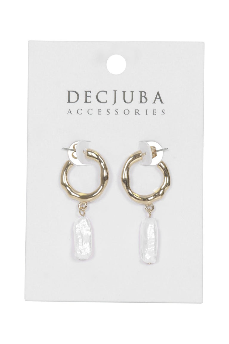 [TEST] Judy Fresh Water Pearl Hoops