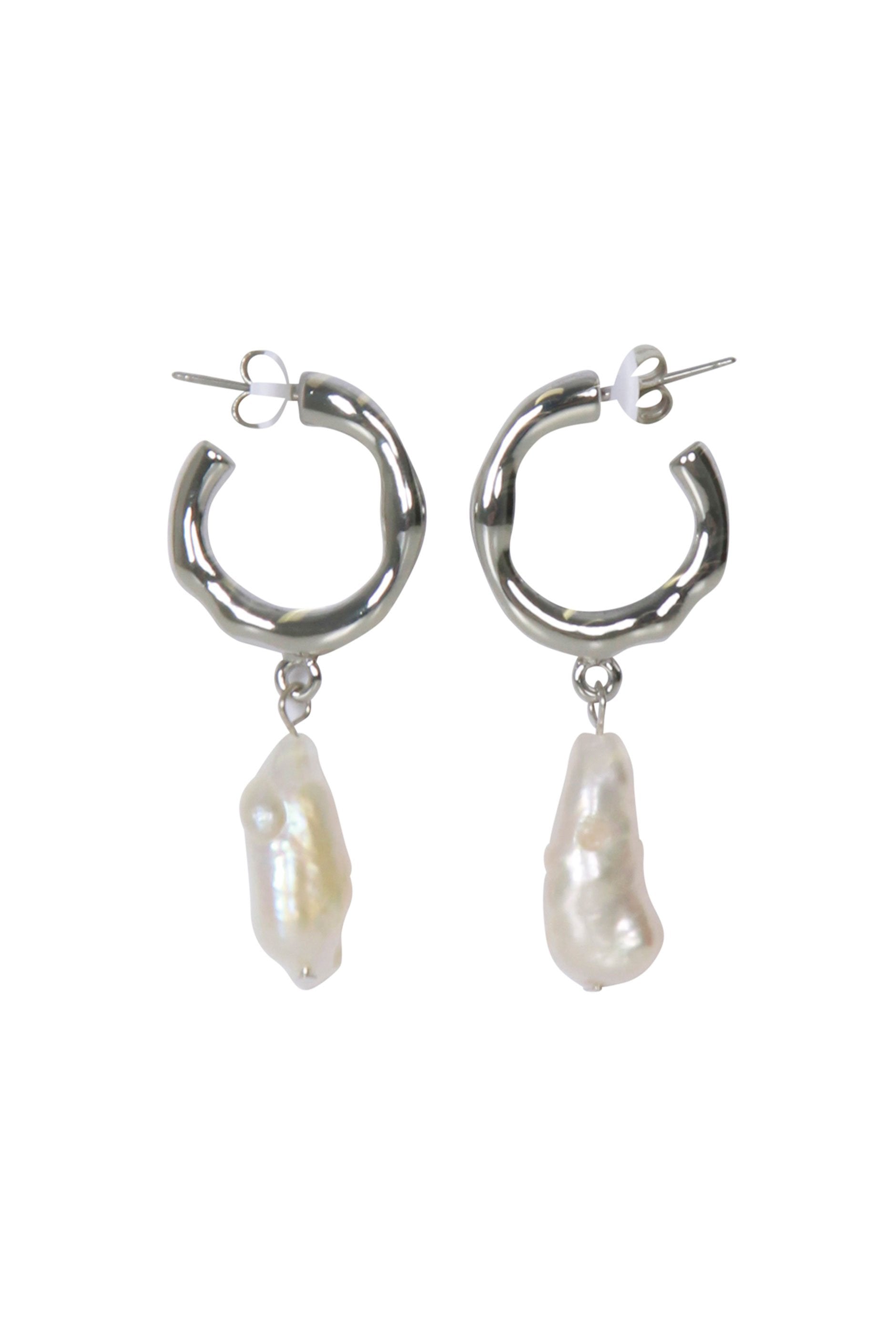[TEST] Judy Fresh Water Pearl Hoops