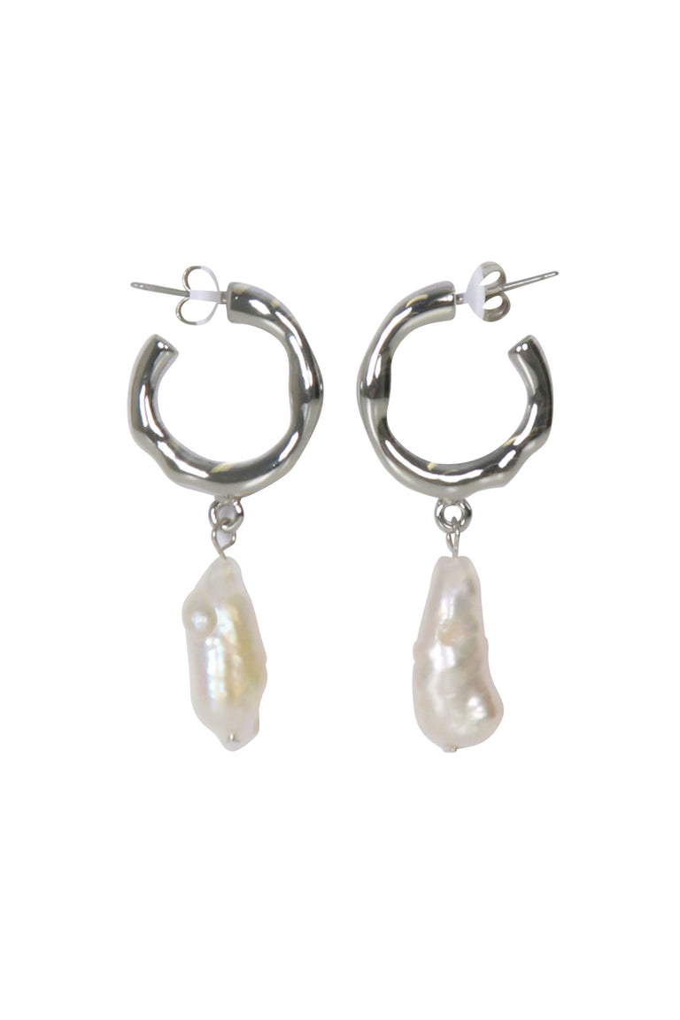 [TEST] Judy Fresh Water Pearl Hoops