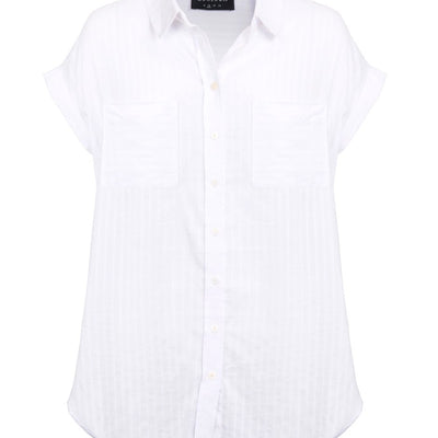 [TEST] Alexa Sheer Stripe Shirt