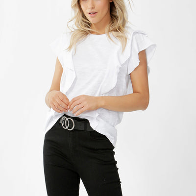 [TEST] Geri Ruffle Tee