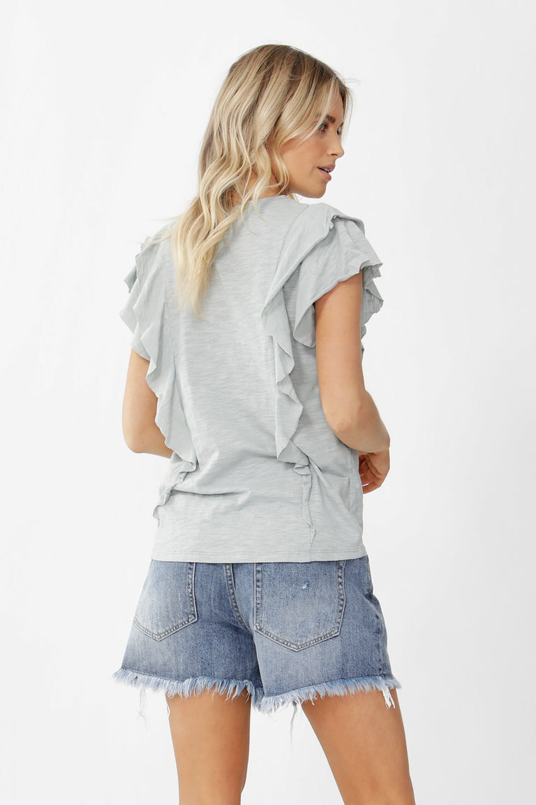 [TEST] Geri Ruffle Tee