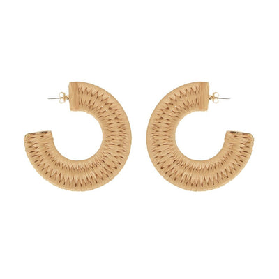 [TEST] Olympia Woven Hoop Earrings