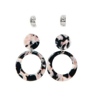 [TEST] Odette Resin Earrings 2 Pack