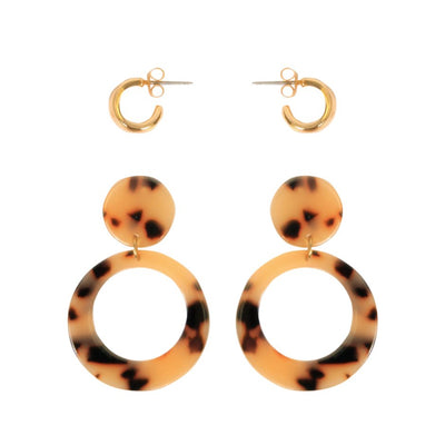 [TEST] Odette Resin Earrings 2 Pack
