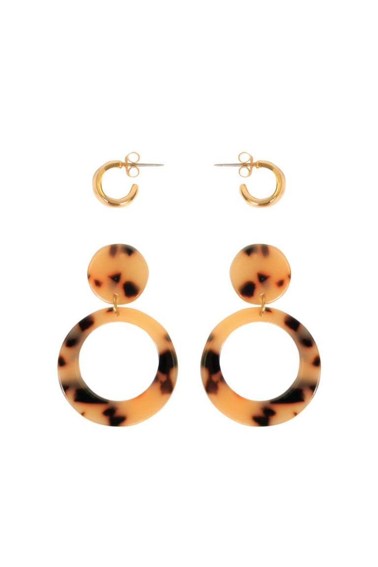 [TEST] Odette Resin Earrings 2 Pack